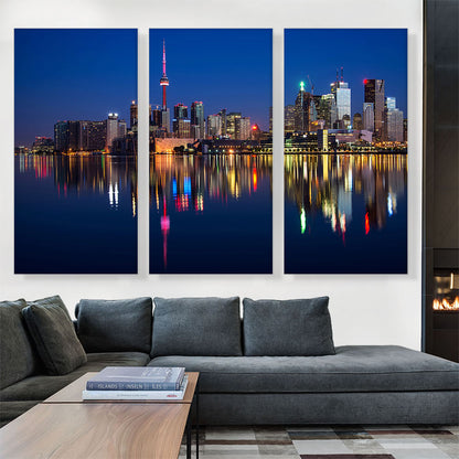 Toronto Canada Skyline Night View