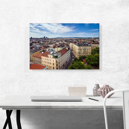 Vienna Austria Skyline