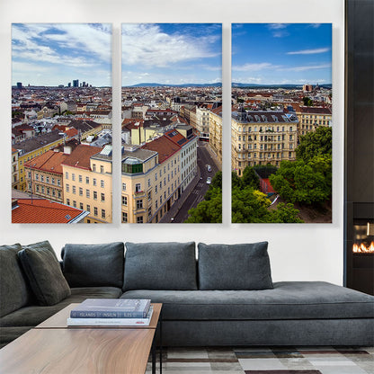 Vienna Austria Skyline