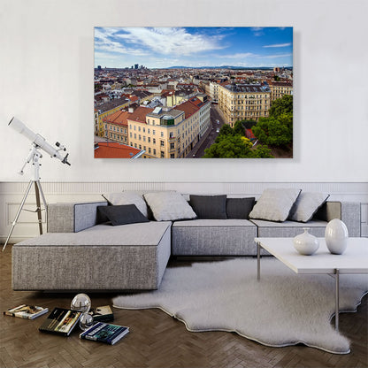 Vienna Austria Skyline