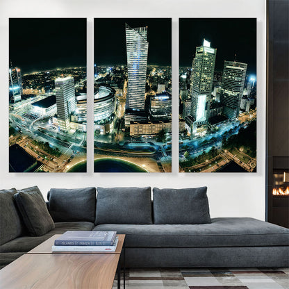 Warsaw Capital of Poland Skyline