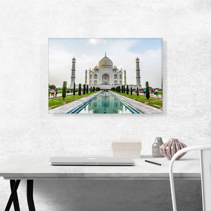 Taj Mahal Palace in Agra India