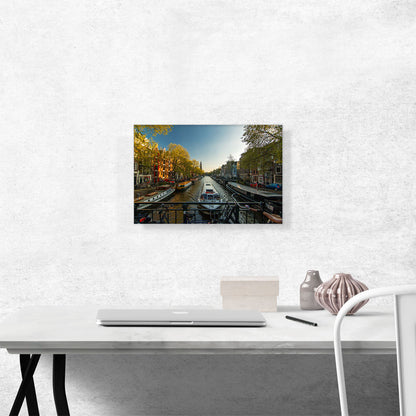 Canal of Amsterdam Netherlands
