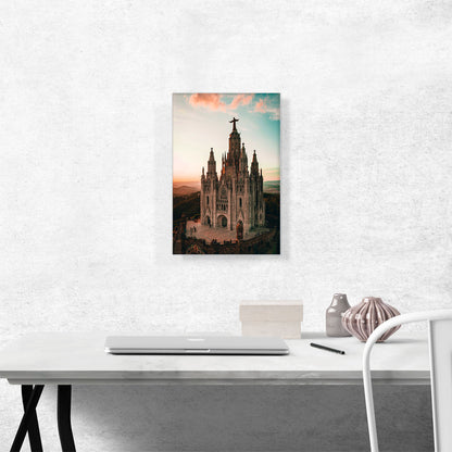 Church of the Sacred Heart in Barcelona Spain