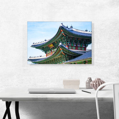 Beautiful Rooftop in Beijing China