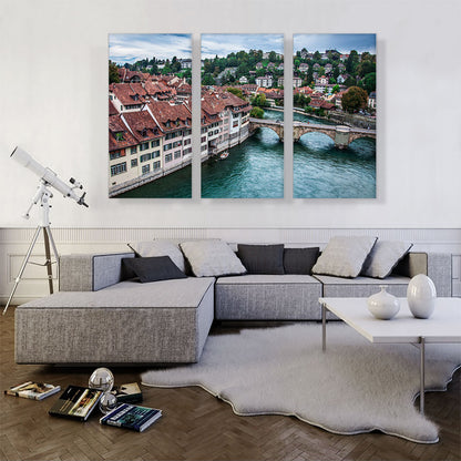 Canals in Bern Switzerland