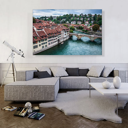 Canals in Bern Switzerland