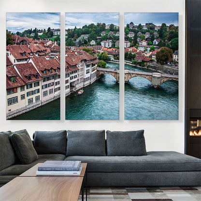 Canals in Bern Switzerland