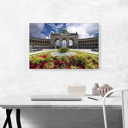 Cinquantenaire Park in Brussels Belgium