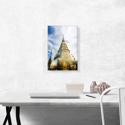 Wat Phra Singh Buddhist Temple in Chiang Mai Thailand