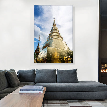 Wat Phra Singh Buddhist Temple in Chiang Mai Thailand