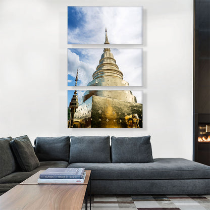 Wat Phra Singh Buddhist Temple in Chiang Mai Thailand