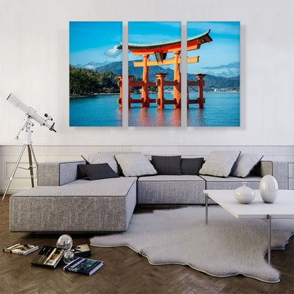 Itsukushima Shrine Tori Gate, Japan