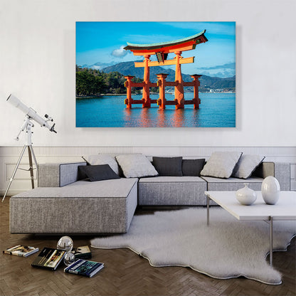 Itsukushima Shrine Tori Gate, Japan