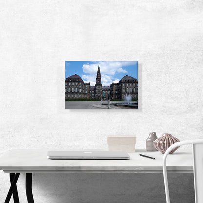 Christiansborg Castle Danish Parliament Copenhagen Denmark