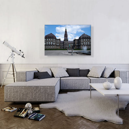 Christiansborg Castle Danish Parliament Copenhagen Denmark