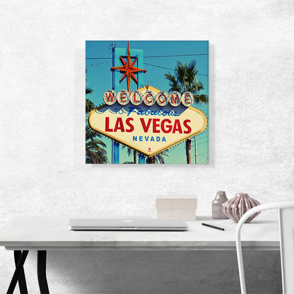 Welcome to Last Vegas Sign Square