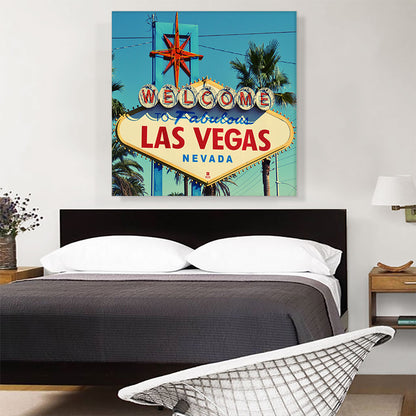Welcome to Last Vegas Sign Square