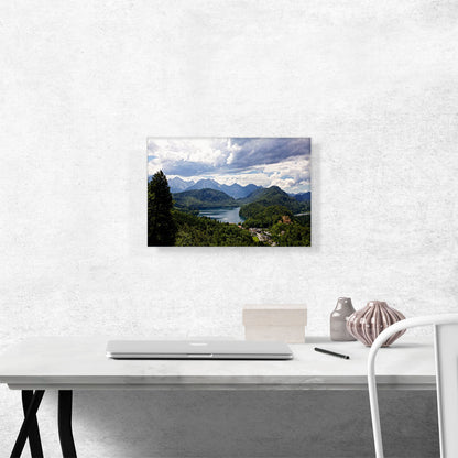 Mountains and Forest in Munich Germany