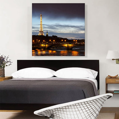 Eiffel Tower After Sunset