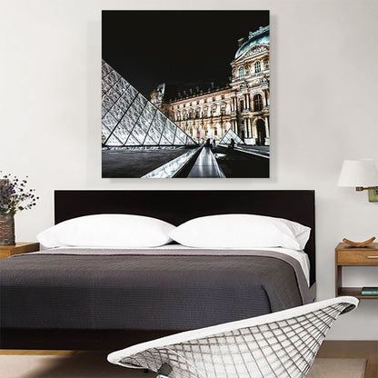 The Louvre Museum Paris France Square