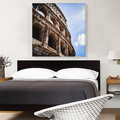 Colosseum Flavian Amphitheatre Rome Italy Square