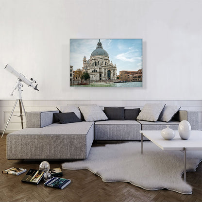 Cathedral by the Canal Venice Italy
