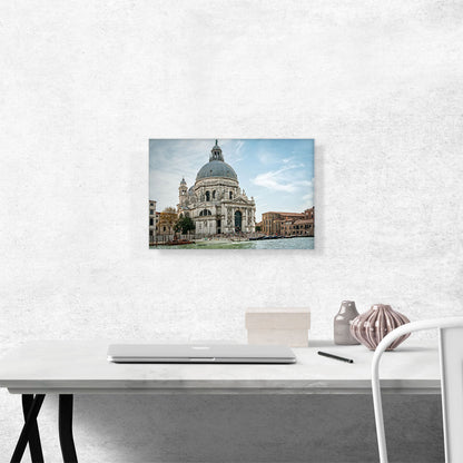Cathedral by the Canal Venice Italy