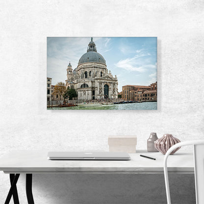 Cathedral by the Canal Venice Italy