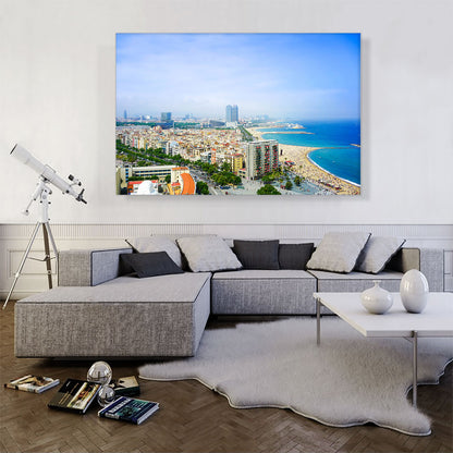 Barcelona, Spain - Beaches and Skyline