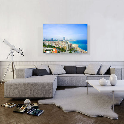 Barcelona, Spain - Beaches and Skyline