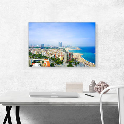 Barcelona, Spain - Beaches and Skyline