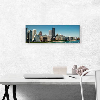 Chicago Lake Shore Skyline Panoramic
