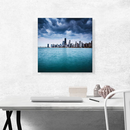 Chicago Skyline Lake Michigan