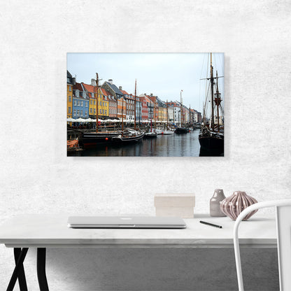 Copenhagen Denmark Nyhavn District Docks