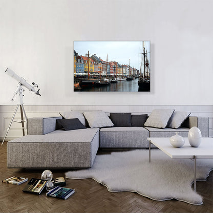 Copenhagen Denmark Nyhavn District Docks