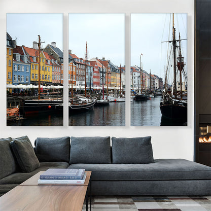 Copenhagen Denmark Nyhavn District Docks
