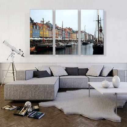 Copenhagen Denmark Nyhavn District Docks