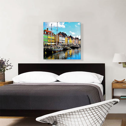 Copenhagen Denmark Nyhavn District Square