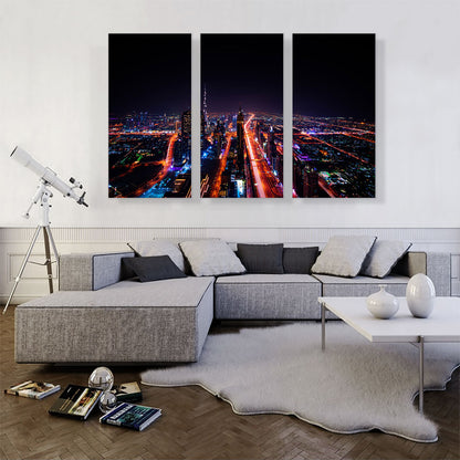 Dubai United Arab Emirates Night View