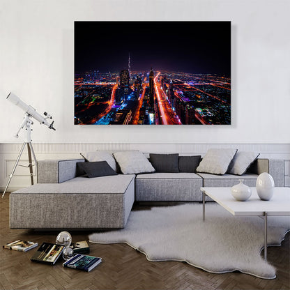 Dubai United Arab Emirates Night View