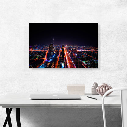Dubai United Arab Emirates Night View