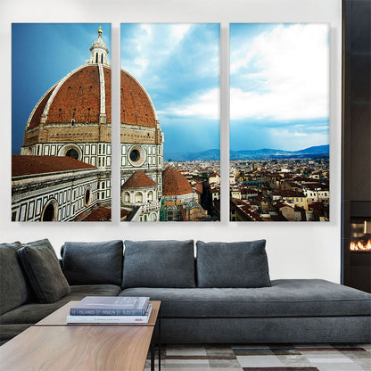 Florence Italy Santa Maria del Fiore Cathedral Close-up