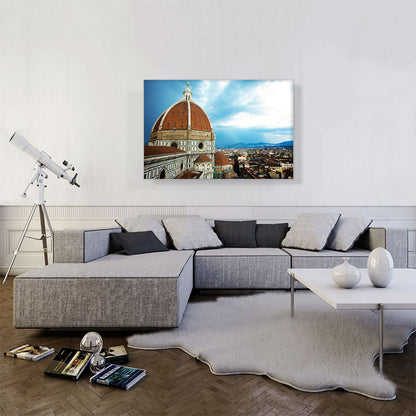 Florence Italy Santa Maria del Fiore Cathedral Close-up