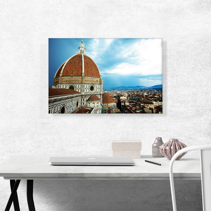 Florence Italy Santa Maria del Fiore Cathedral Close-up