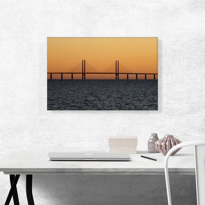 Oresund Bridge Connects Denmark and Sweden
