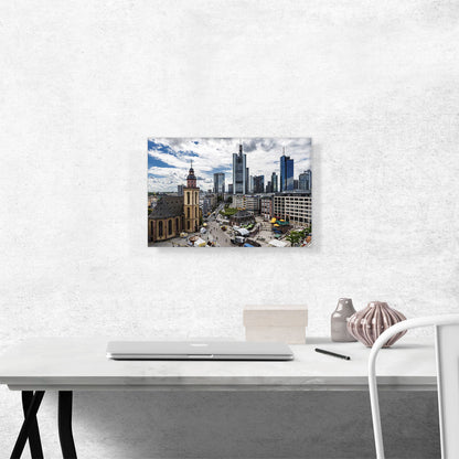 Frankfurt Germany Downtown Skyline