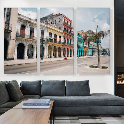 Havana Cuba Beachfront Street