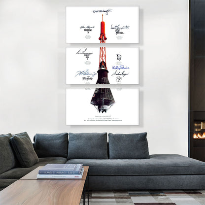 NASA Mercury Spacecraft Autographed by Astronauts