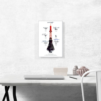 NASA Mercury Spacecraft Autographed by Astronauts